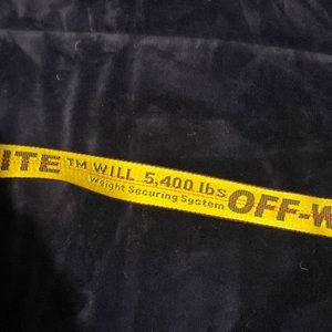 Off white belt